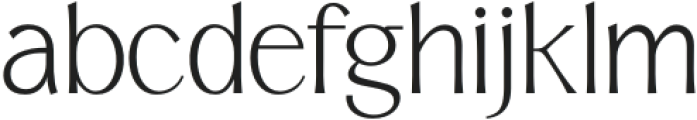 Angelora Thin otf (100) Font LOWERCASE