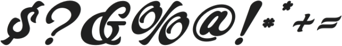 Angelos Italic otf (400) Font OTHER CHARS