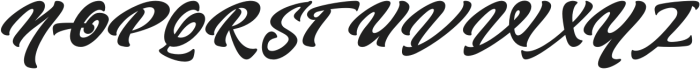 Angelos Italic otf (400) Font UPPERCASE