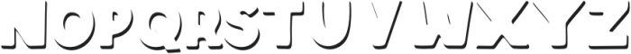 AngelsAndOutlaws Shadowed otf (400) Font UPPERCASE