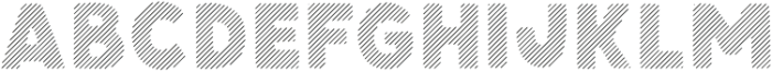 AngelsAndOutlaws Stripes otf (400) Font UPPERCASE