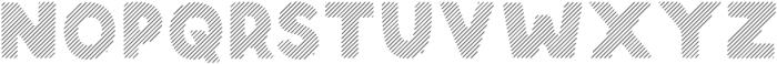 AngelsAndOutlaws Stripes otf (400) Font UPPERCASE