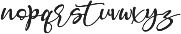 AngelynnAlternate-Italic otf (400) Font LOWERCASE