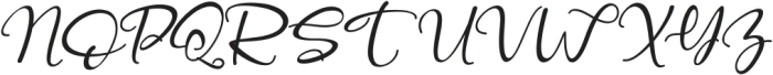 AngelynnTitling-Italic otf (400) Font UPPERCASE