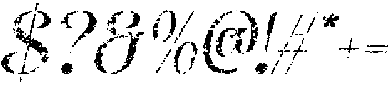 Angeris Stamp Italic otf (400) Font OTHER CHARS