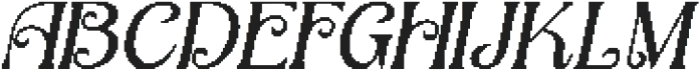 AngerisPixel-Regular otf (400) Font UPPERCASE