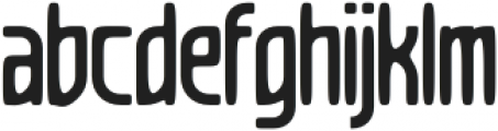 AnggaraSmooth-Regular otf (400) Font LOWERCASE
