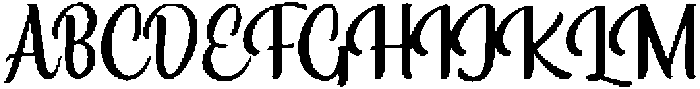 Anggie ttf (400) Font UPPERCASE