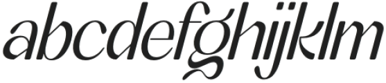 Angkola Italic otf (400) Font LOWERCASE