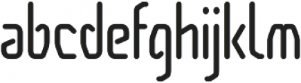 Angleface Condensed Bold otf (700) Font LOWERCASE