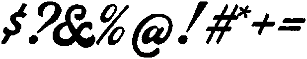 Anglers Harbor Script otf (400) Font OTHER CHARS