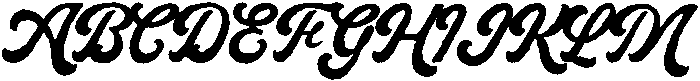 Anglers Harbor Script otf (400) Font UPPERCASE