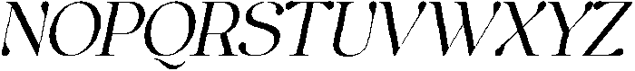 Anglica Serif Regular Slanted otf (400) Font UPPERCASE