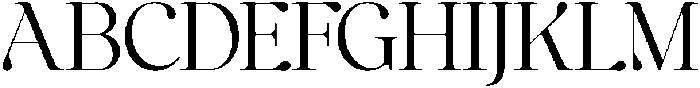 Anglica Serif Regular otf (400) Font UPPERCASE