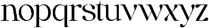 Anglica Serif Regular otf (400) Font LOWERCASE