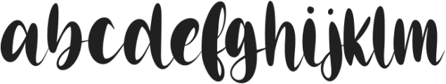 AnglinaFarmhouse otf (400) Font LOWERCASE