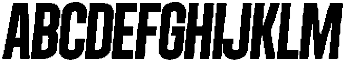 Angmar Italic otf (400) Font UPPERCASE