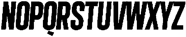 Angmar Italic otf (400) Font UPPERCASE
