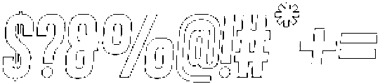 Angmar Outline Italic otf (400) Font OTHER CHARS
