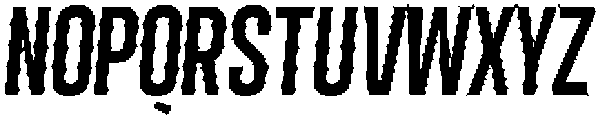 Angmar Rimmed Italic otf (400) Font UPPERCASE