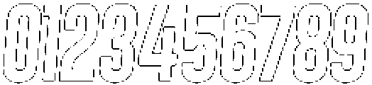 Angmar Rounded Outline Italic otf (400) Font OTHER CHARS