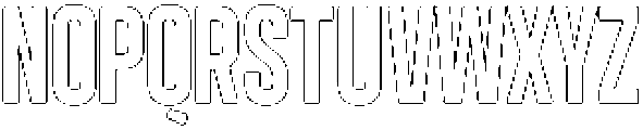 Angmar Rounded Outline otf (400) Font UPPERCASE