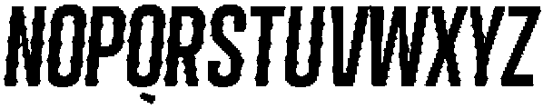 Angmar Rounded Rimmed Italic otf (400) Font LOWERCASE