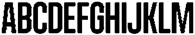 Angmar Rounded Rimmed otf (400) Font UPPERCASE