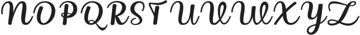 Angoline-Regular otf (400) Font UPPERCASE