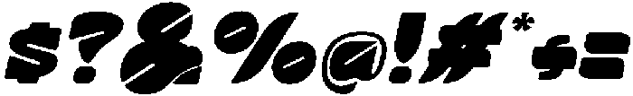 Angrion Italic otf (400) Font OTHER CHARS