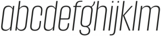 Anguita Sans Light It otf (300) Font LOWERCASE