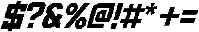 Angular Sans Italic otf (400) Font OTHER CHARS
