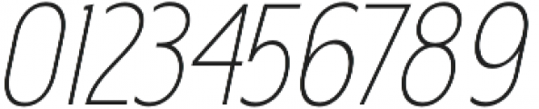 Anicon Sans Thin Italic otf (100) Font OTHER CHARS