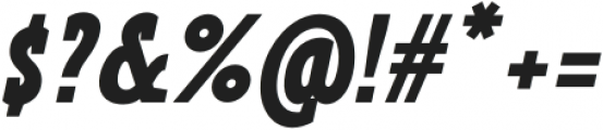 Anicon Slab Black Italic otf (900) Font OTHER CHARS
