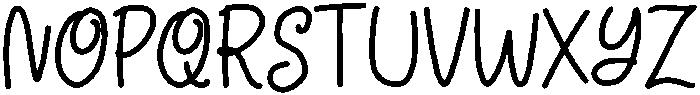 Anika Regular otf (400) Font UPPERCASE
