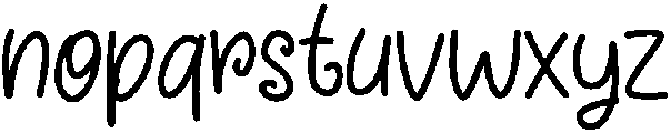 Anika Regular otf (400) Font LOWERCASE