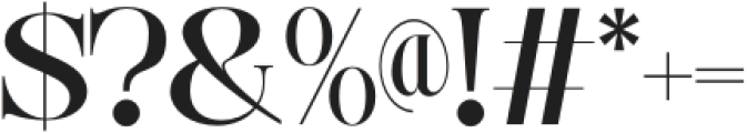 Anikea Regular otf (400) Font OTHER CHARS