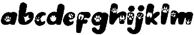 Animal Paws otf (400) FONT