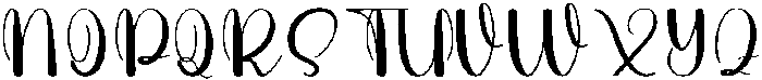 Animal Regular otf (400) Font UPPERCASE