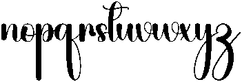 Animal Regular otf (400) Font LOWERCASE