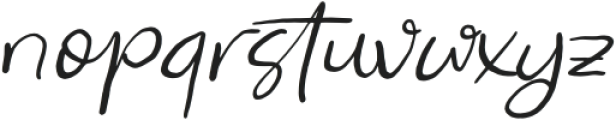 Animated Playful Italic otf (400) Font LOWERCASE