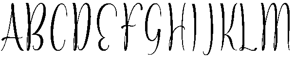 Anisha otf (400) Font UPPERCASE
