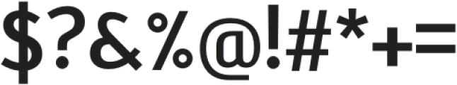 Anjara Semi_Bold otf (700) Font OTHER CHARS