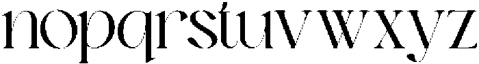 Ankadi Regular otf (400) Font LOWERCASE