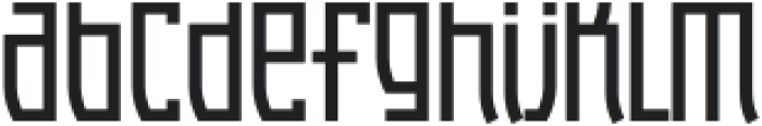 Ankara Normal otf (400) Font LOWERCASE