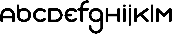 Anko otf (700) Font UPPERCASE