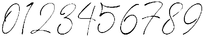 Anna Glave Script otf (400) Font OTHER CHARS