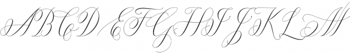 Anna Marrie Light Regular otf (300) Font UPPERCASE