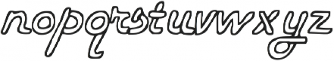 AnniesLoops ttf (400) Font LOWERCASE