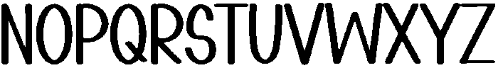 Anniversary Regular otf (400) Font LOWERCASE
